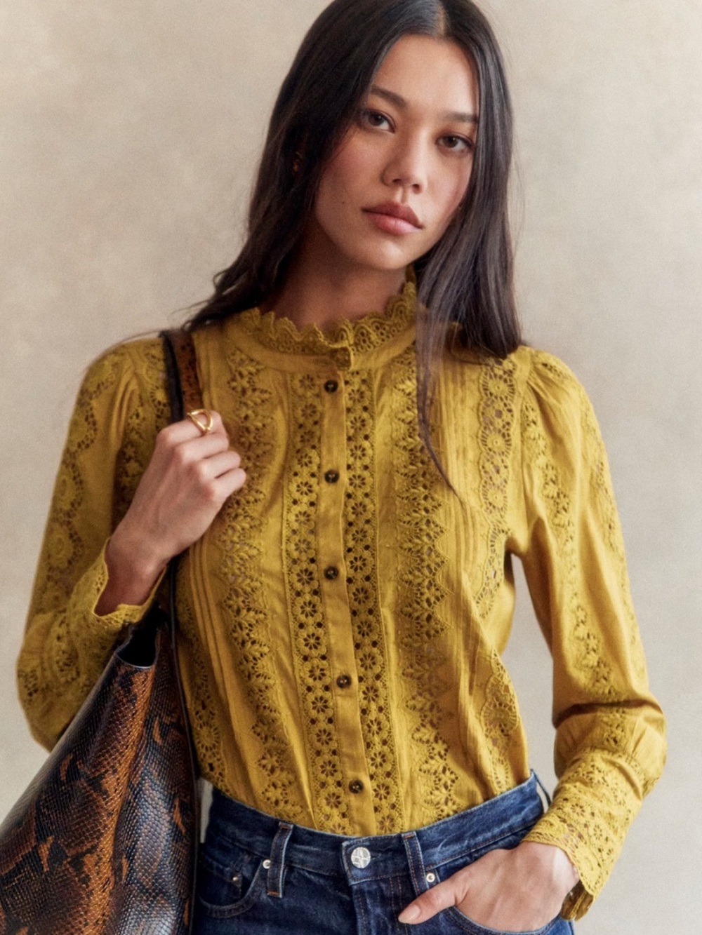 Sézane Rym Shirt NWT